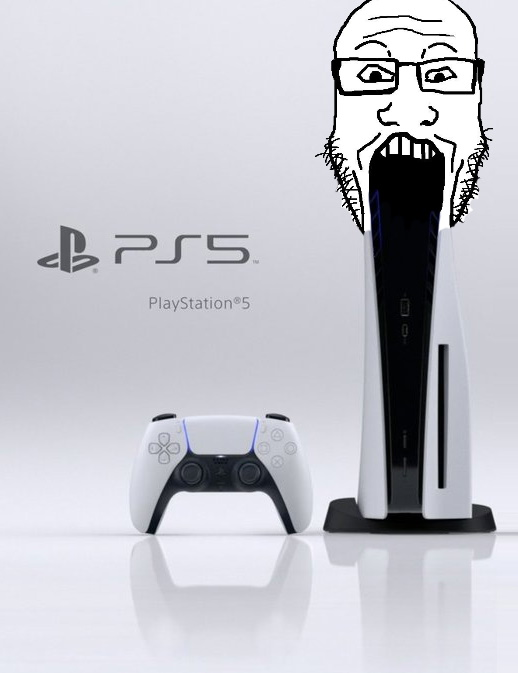 Soybooru Post 209 Gaming Console Glasses Open Mouth Playstation Sony